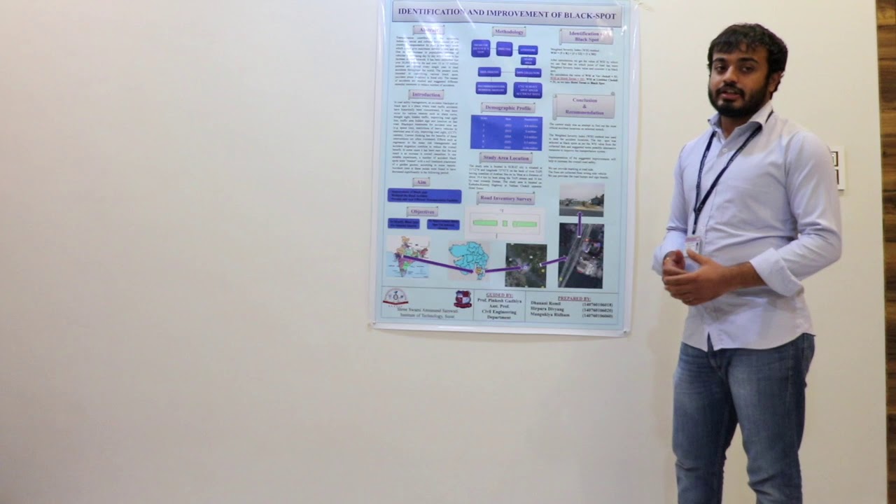 IDENTIFICATION AND IMPROVEMENT OF BLACK-SPOT- Civil Engineering. SSASIT in 2018