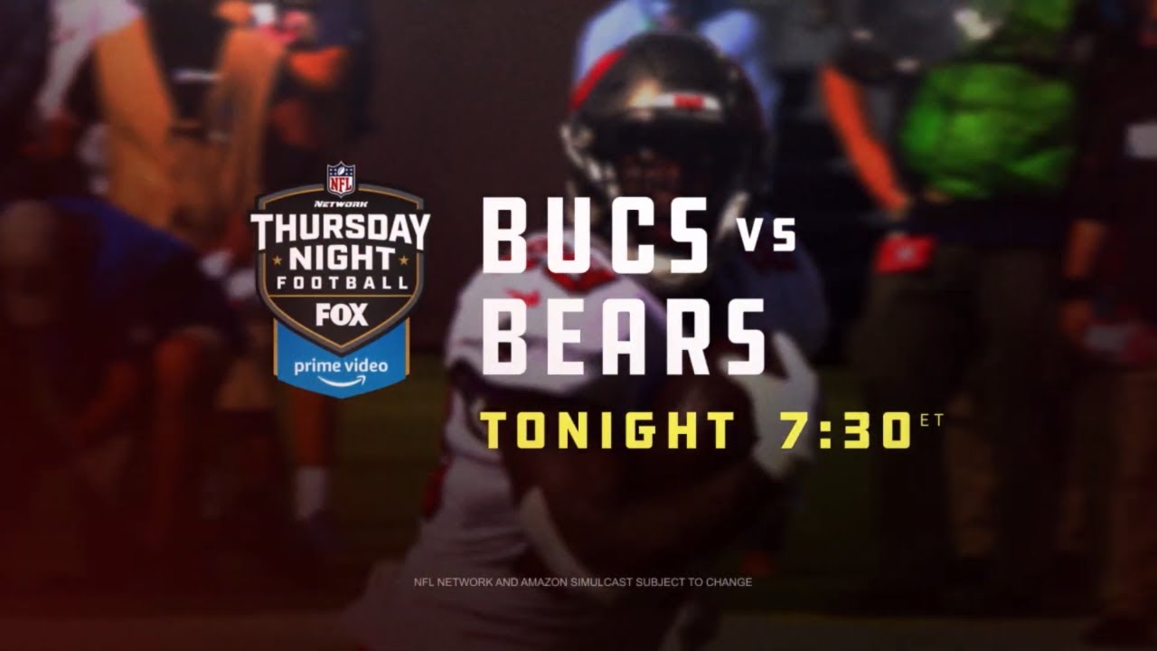 Buccaneers vs Bears | TNF on FOX | Tonight
