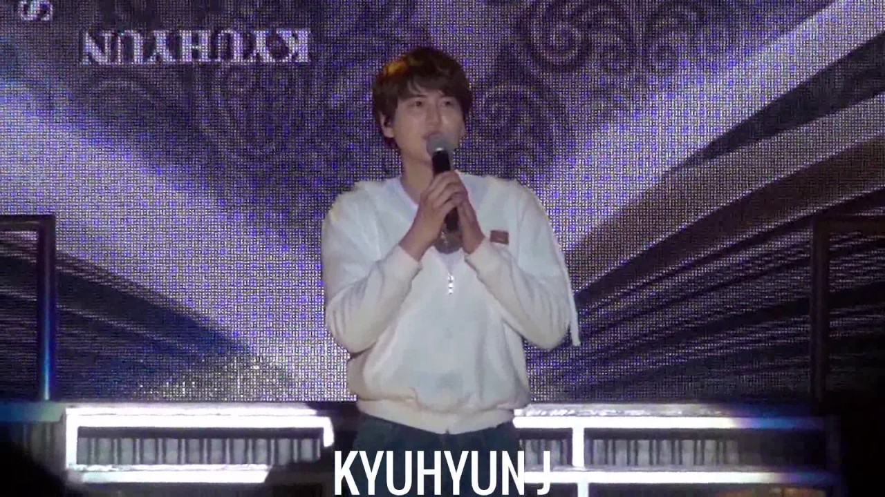 [FANCAM] 20170317  圭賢 SOLO HONG KONG KYUHYUN FINAL MENT (轉載請註明出處, 謝謝!)