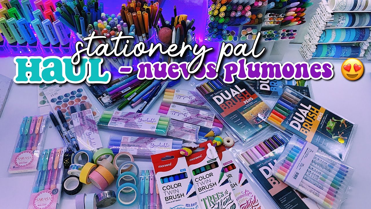 HAUL - NUEVOS PLUMONES 😍