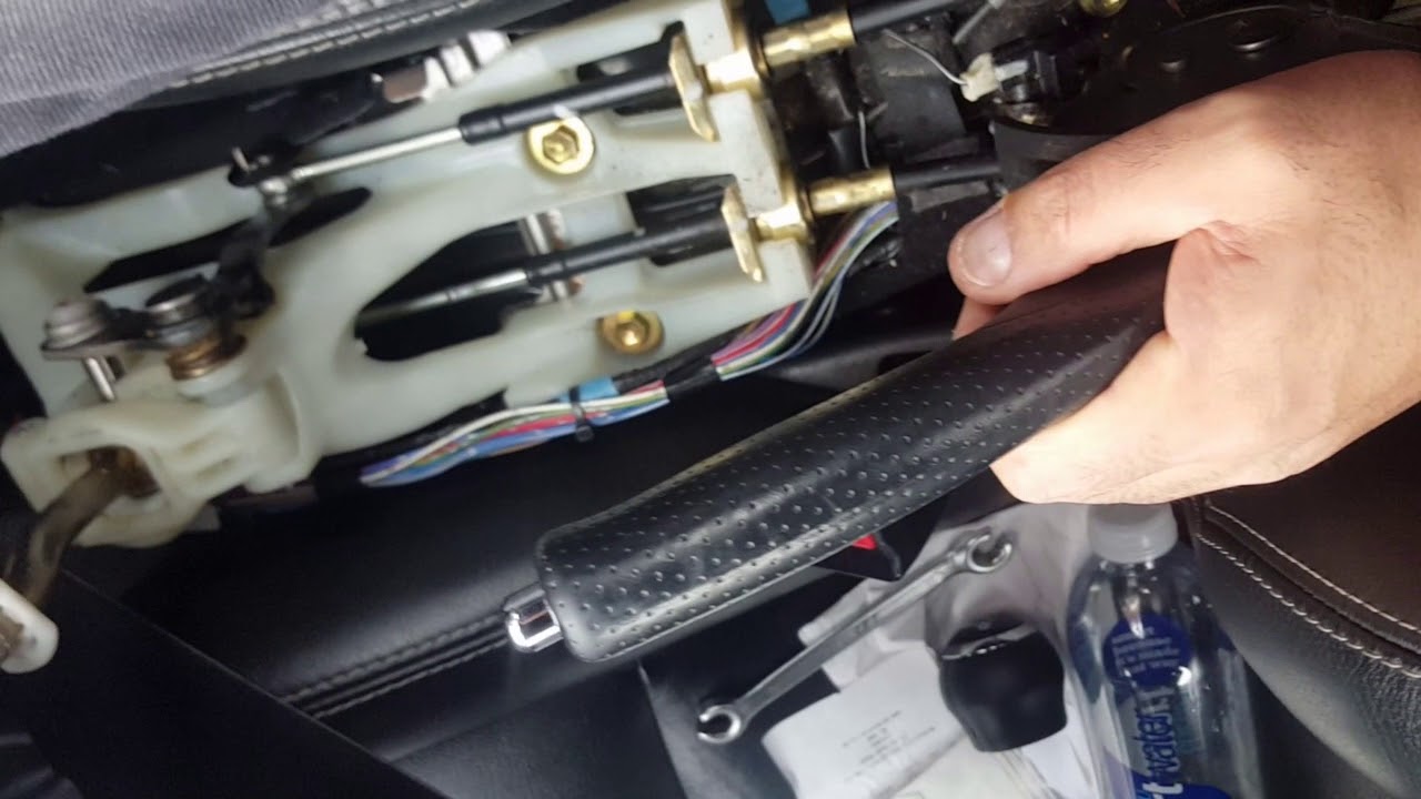 MR2 Roadster / Spyder Handbrake Adjustment - The Way that works!