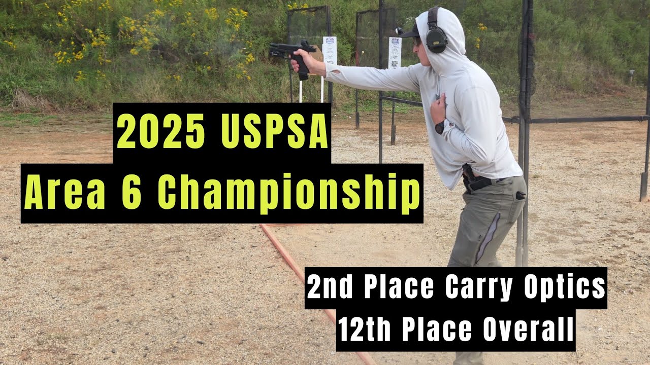 2025 USPSA Area 6 Championship - Appendix - Concealment - 2nd Place Carry Optics - Glock 17 Gen 5