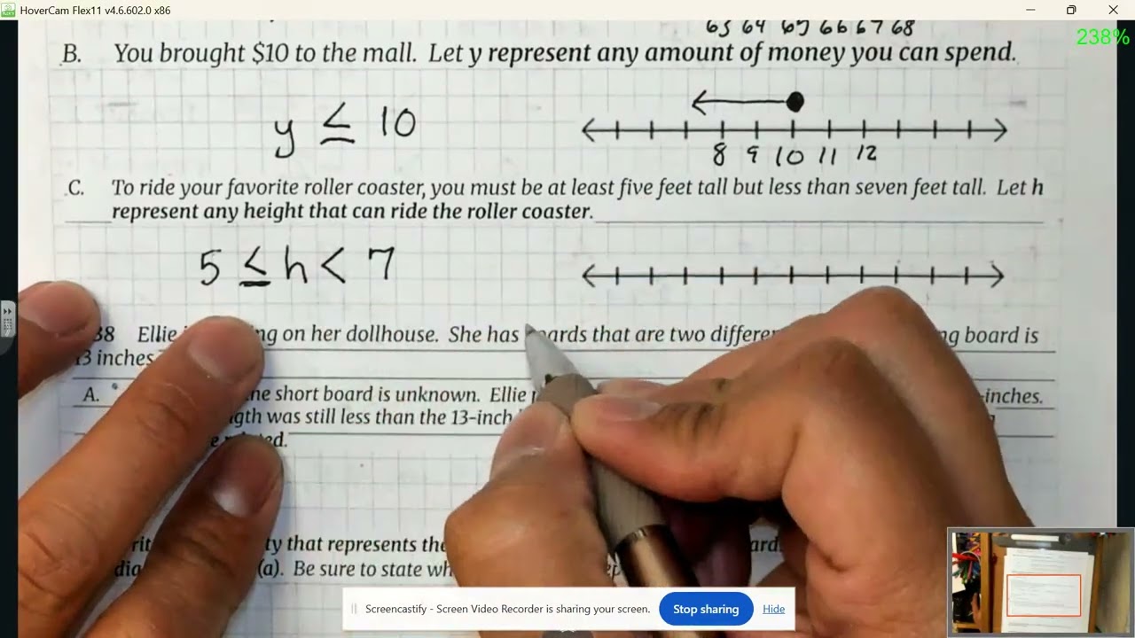 6.1.4 - Graphing Inequalities