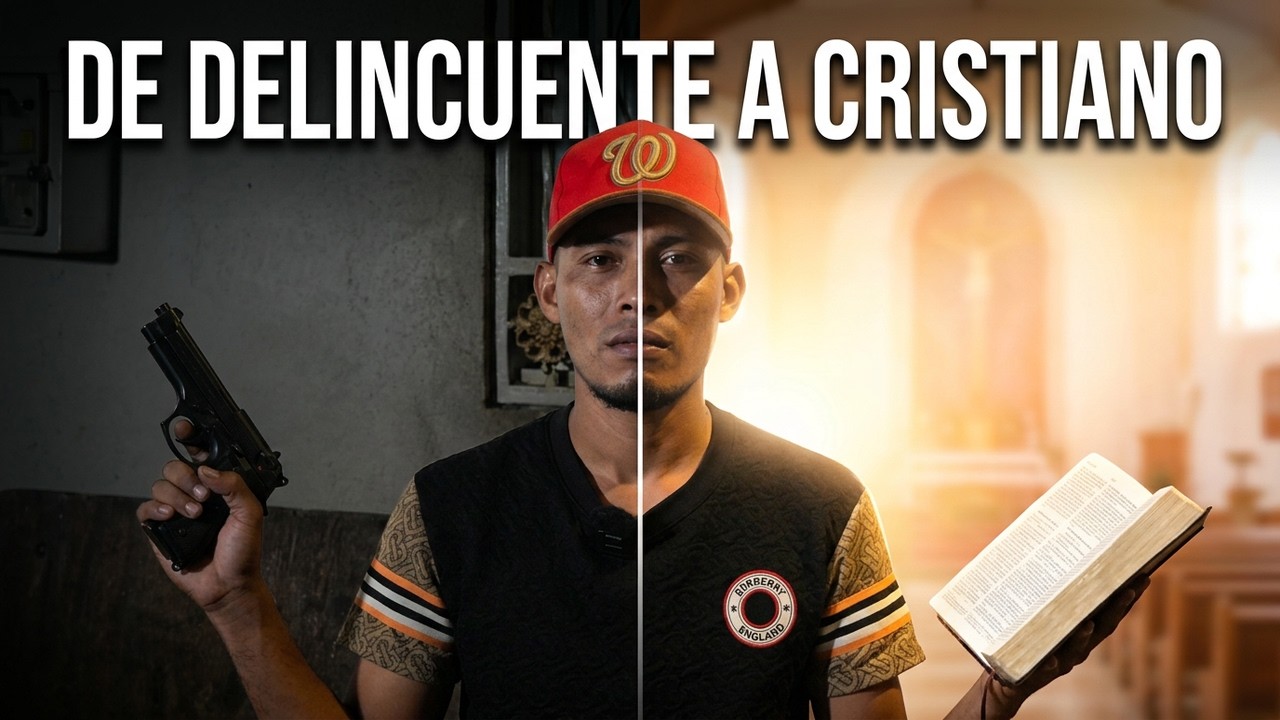 De DELINCUENTE a CRISTIANO, CASO DE JOAO, de Empu&ntilde;ar un ARMA y cargar la BIBLIA.