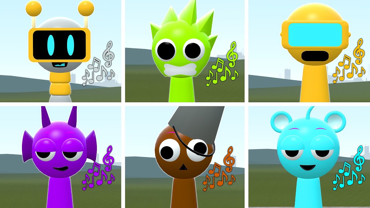 WHAT IF I MAKE A SONG WITH SPRUNKI Part 2 In Garry's Mod!
