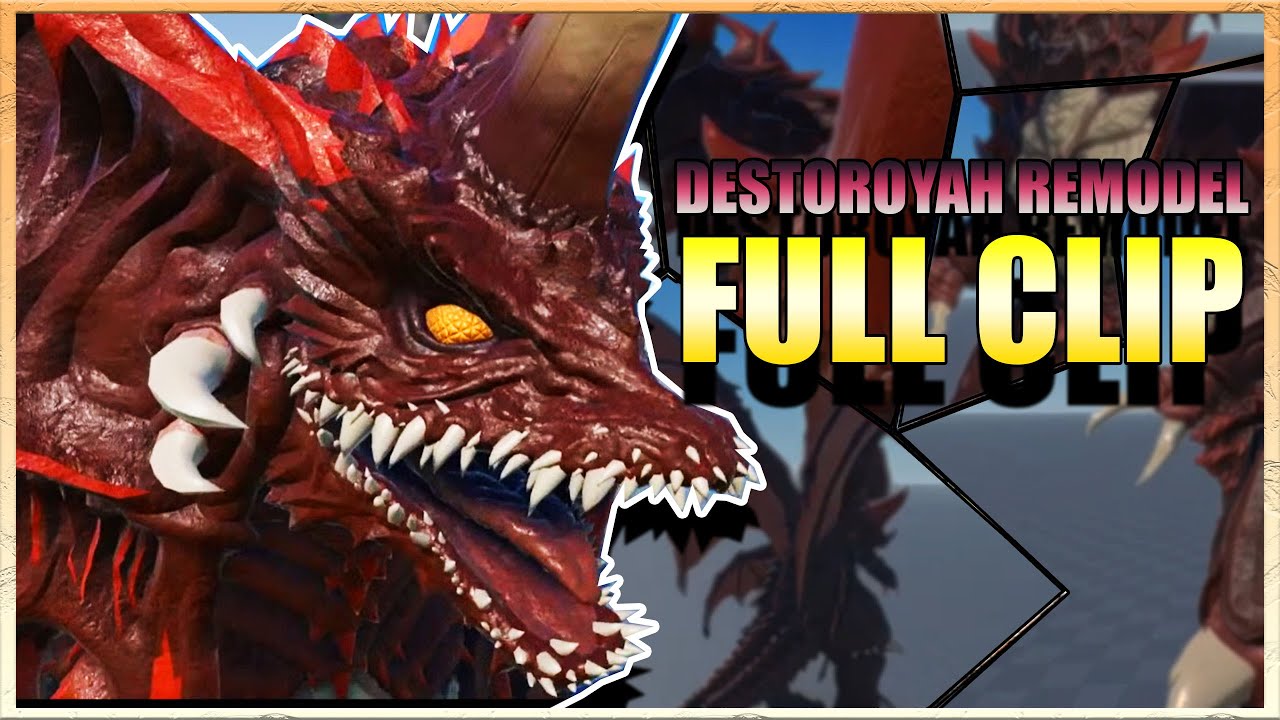 Kaiju Universe | DESTOROYAH REMODEL Full Livestream Clip w/ Subtitles