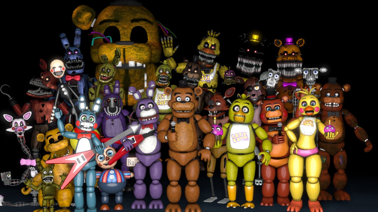 [FNAF SFM] FNAF EVOLUTION!