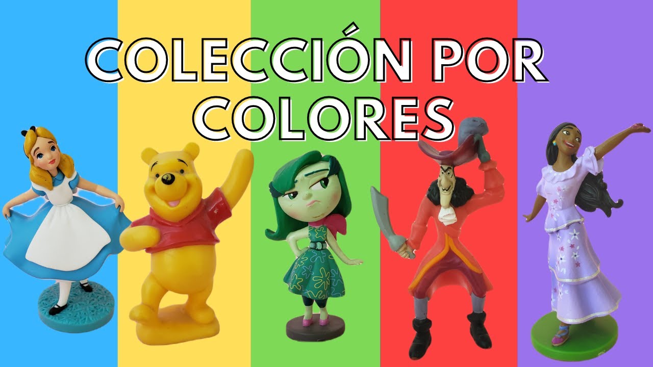 &iexcl;Mi COLECCI&Oacute;N por COLORES! Figuras Disney