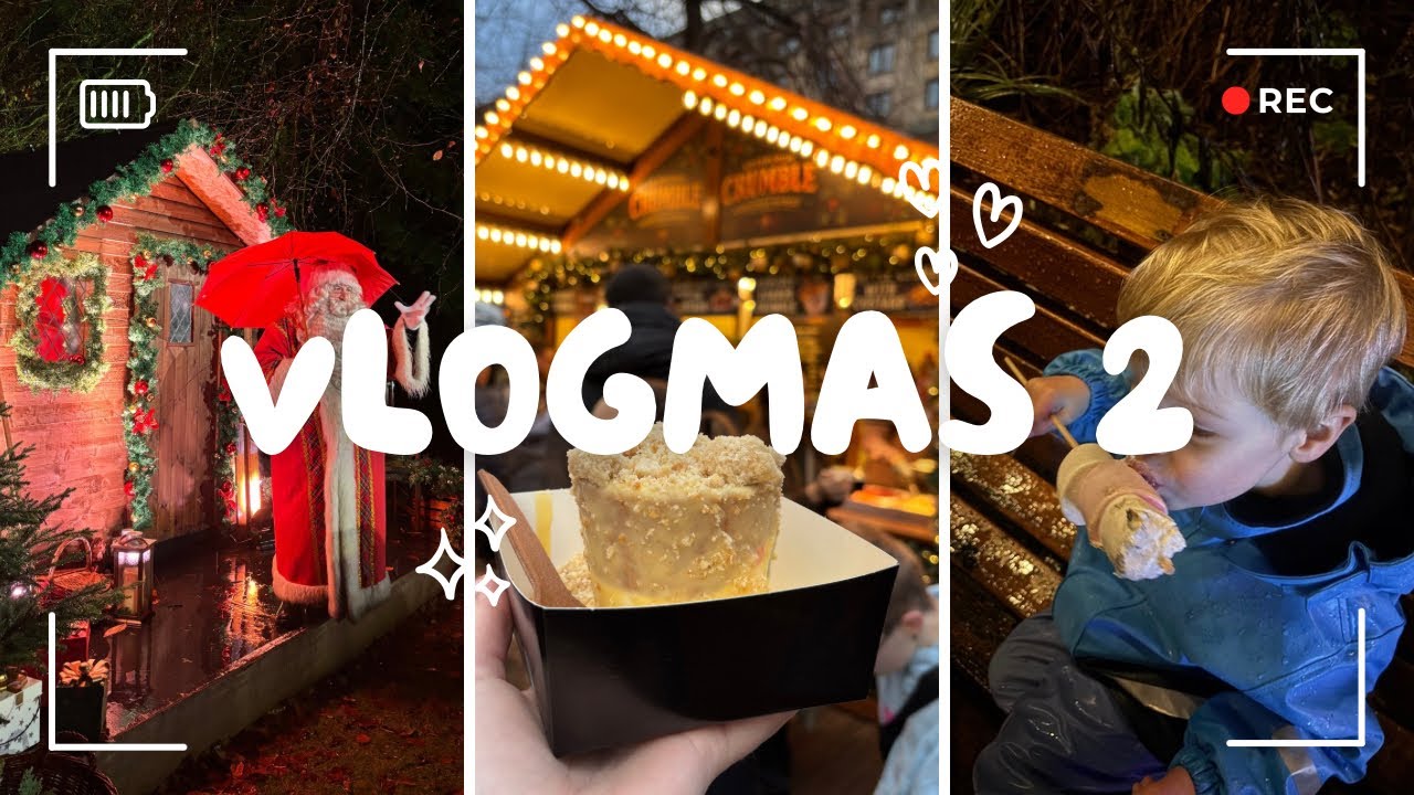 VLOG 37 | EDINBURGH CHRISTMAS MARKETS | VLOGMAS 2 | LEIGH’S LIFE
