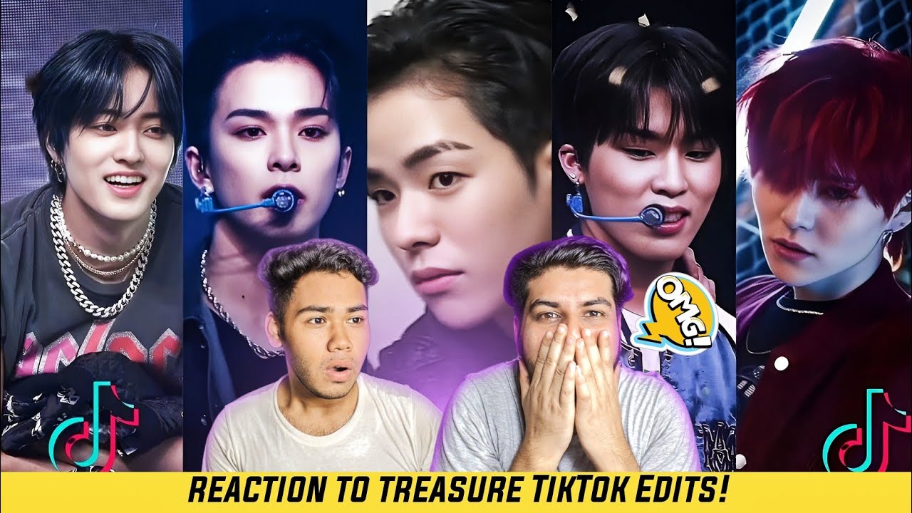 Reaction To kpop Treasure TikTok Edits