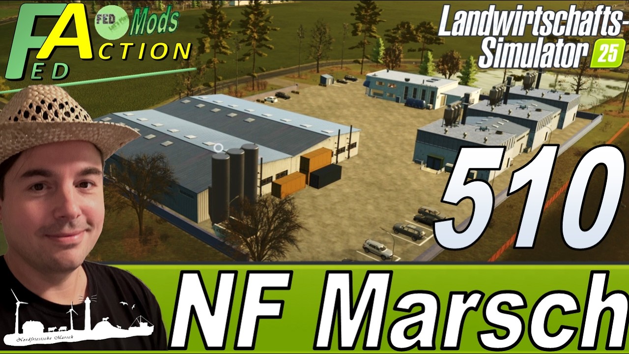 LS25 🚜 510 NF Marsch 4fach Meine nächste neue Produktion steht #landwirtschaftssimulator25 #letsplay