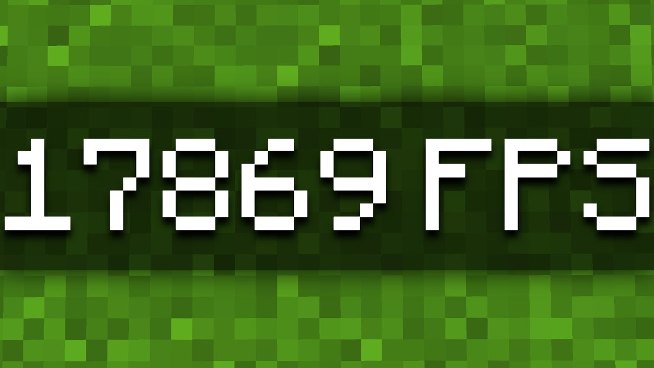 How I Got World's Highest FPS in Minecraft