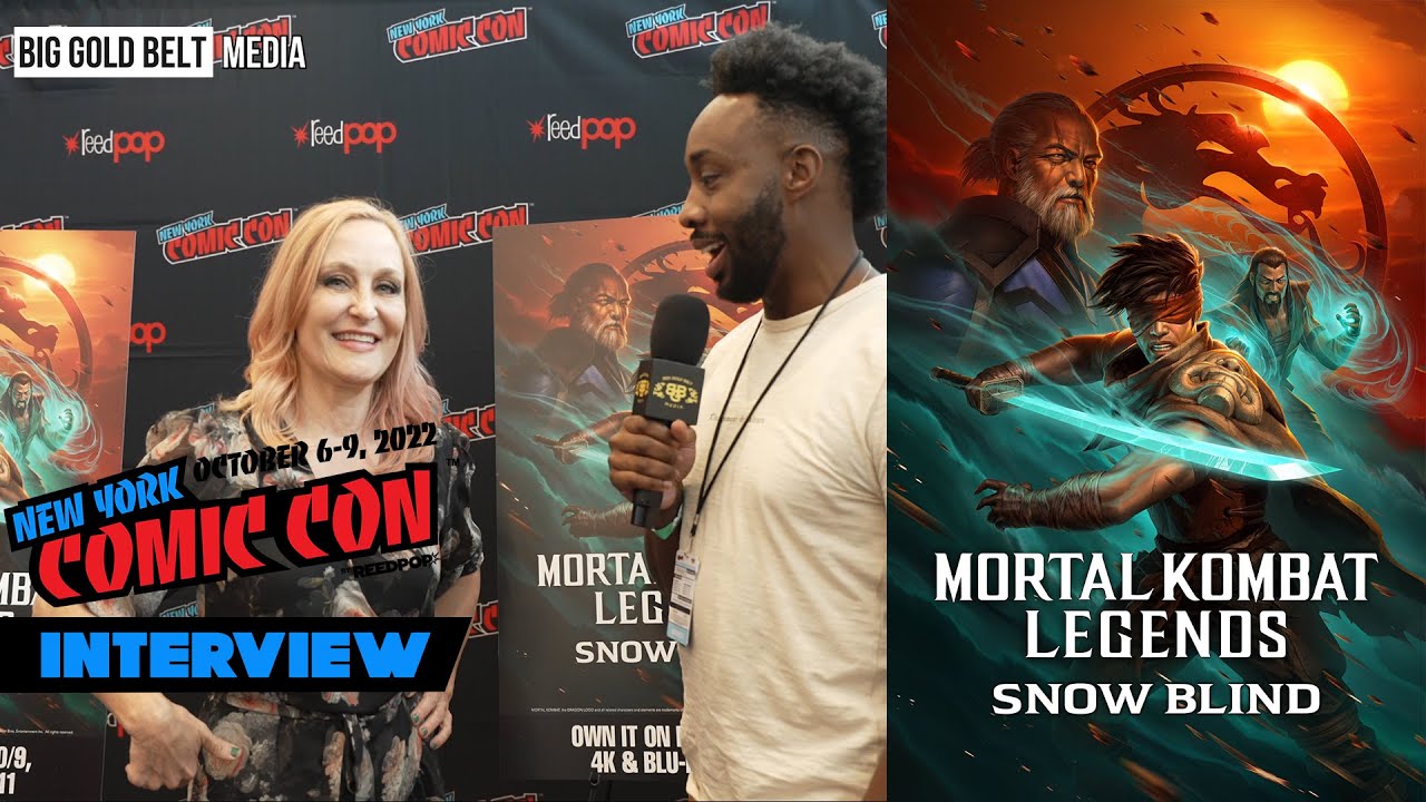 Courtenay Taylor Interview | Mortal Kombat Legends: Snow Blind | NYCC 2022
