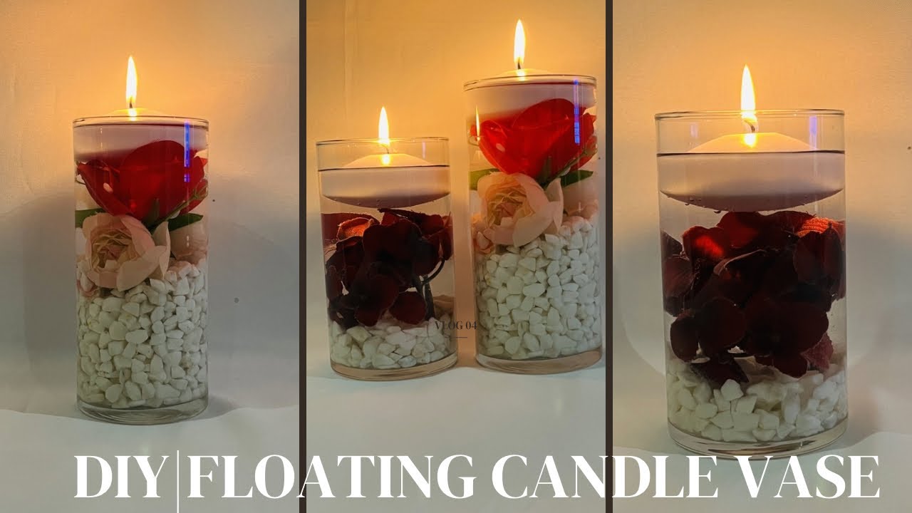 Floating Candle Vase DIY ✨ | 4 Steps in 4 Minutes