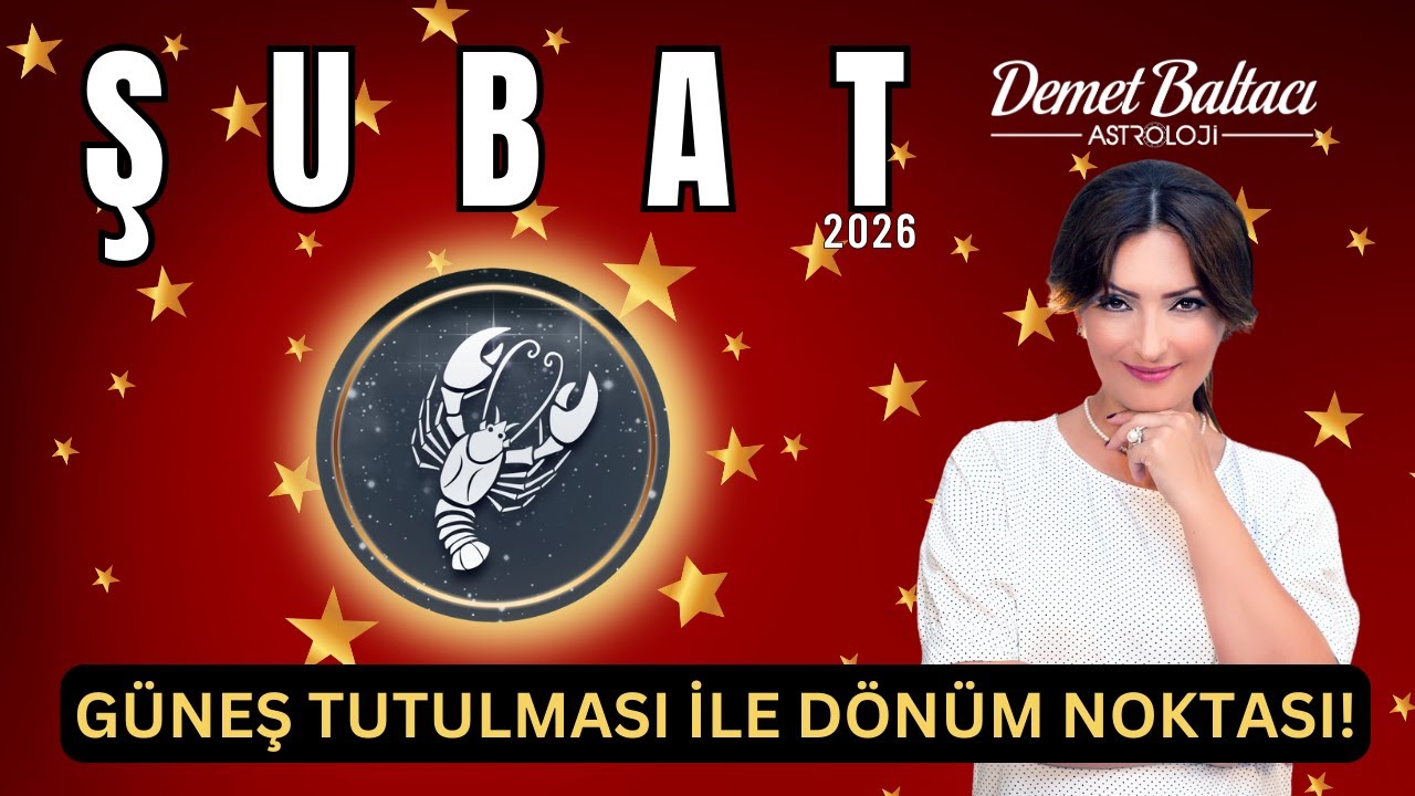 YENGEÇ Burcu Şubat 2026 🔥 Güneş Tutulması ile Dönüm Noktası! 🔥 #astroloji #şubat #yengeçburcu