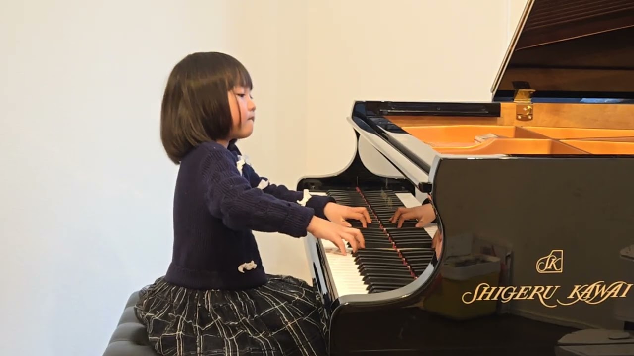 【6歳年長】J.S.バッハ/インヴェンション 第6番 ホ長調 BWV777 J.S.Bach/Invention No.6 in E Major BWV777
