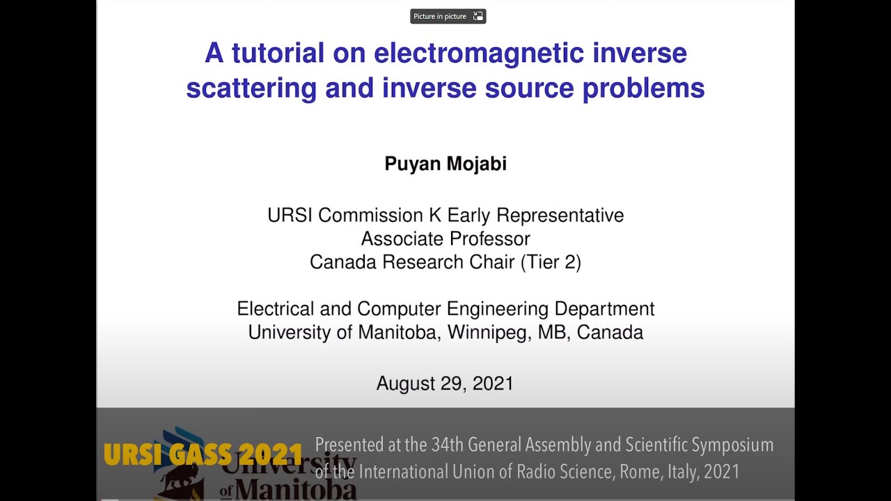 Electromagnetic Inverse Problems - A Tutorial (Presented at URSI GASS 2021)