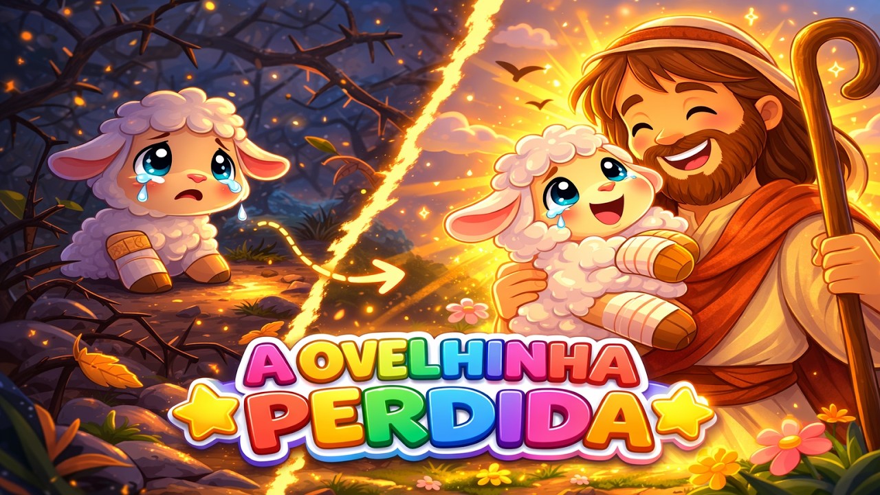 A Parábola da Ovelhinha Perdida | Bíblia Viva Kids