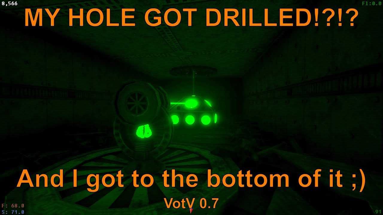 Alien base at the bottom of the hole Voices of the Void? 0.7