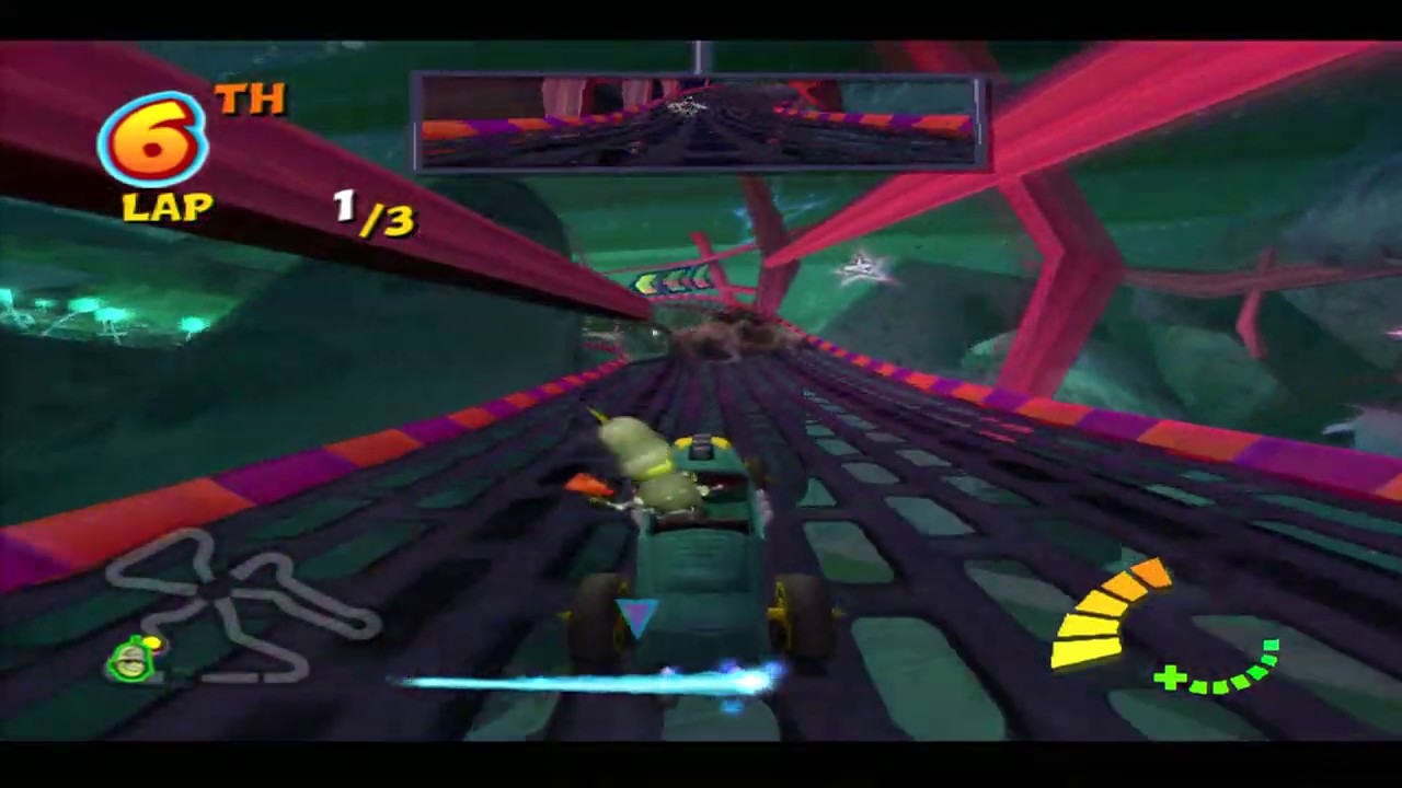 Crash Tag Team Racing Grand Prix Astro Land Von Clutch Der Pickle
