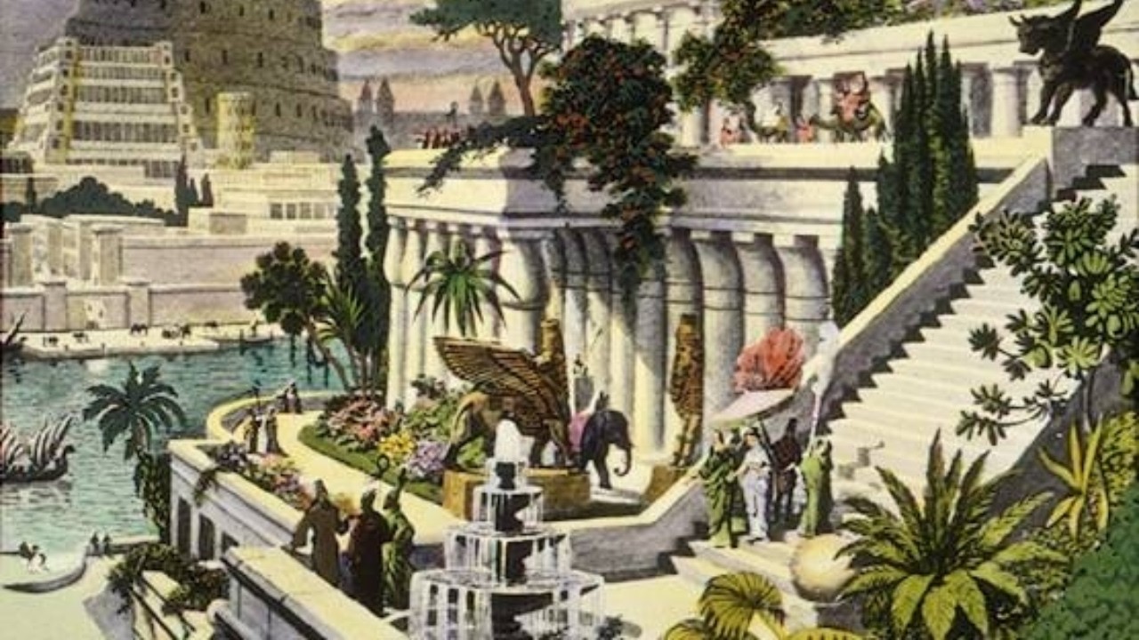 ASMR HISTOIRE - Jardins suspendus de Babylone (merveilles du monde antique 2/7)