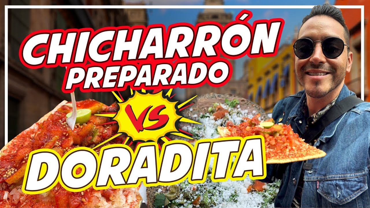 Los Famosos CHICHARRONES PREPARADOS del Centro Histórico.