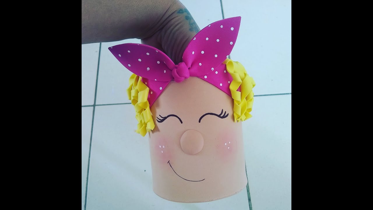 COMO FAZER MENINA NA LATA / VEJA O VÍDEO 😍