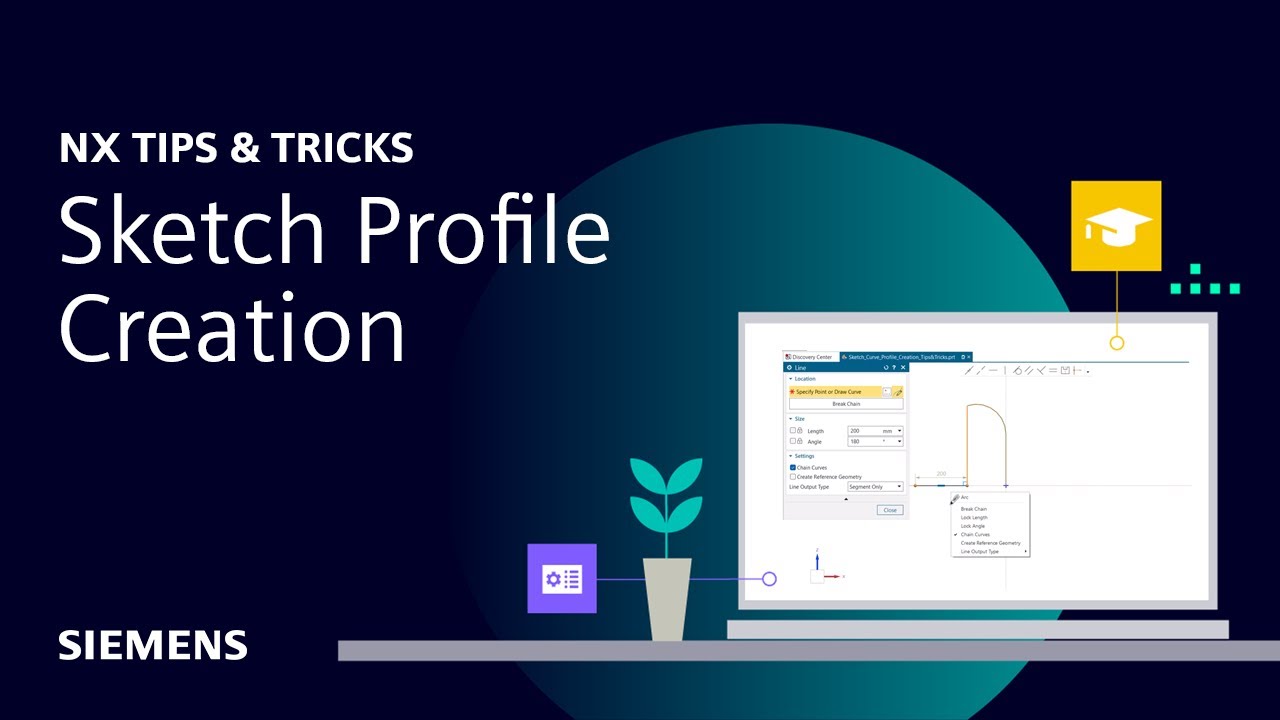 NX | Tips and Tricks | Sketch and Profile Creation