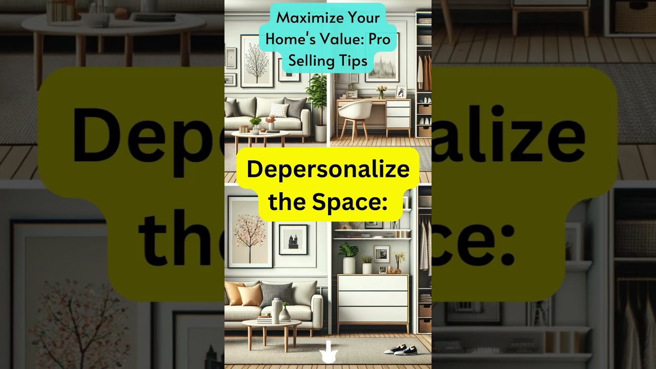 🏡Pro Selling Tip: Declutter 🌟 #sellertips #propertyselling