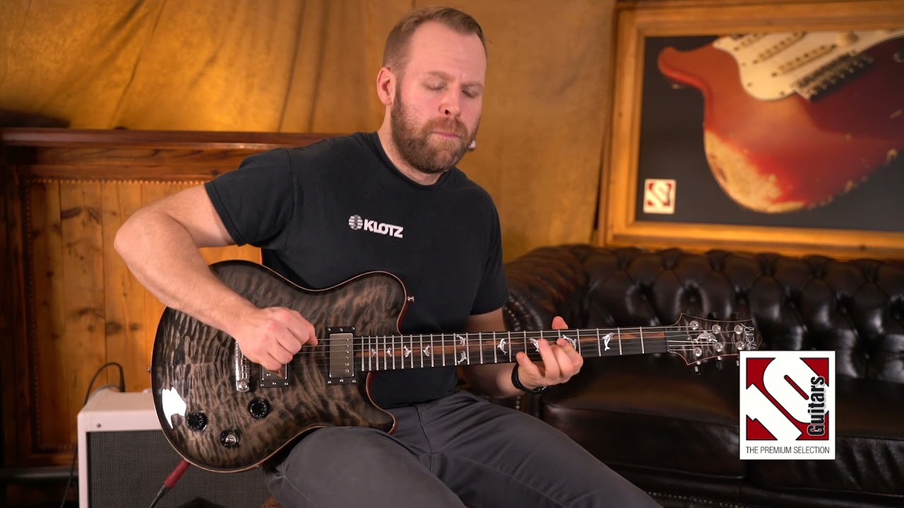 2011 Nik Huber Dolphin II Charcoal Burst | Guitar Demo