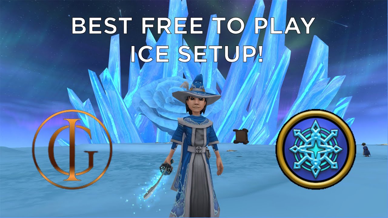 Wizard101: BEST FREE TO PLAY Max Level 160 Ice Setup!