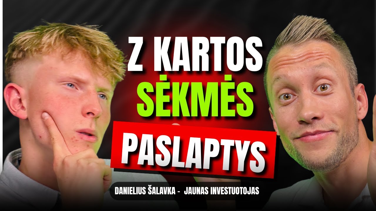 19-metis UŽDIRBO 3000€ per 5 MINUTES (Z kartos taisyklės) | POCIŪNAS PODCAST