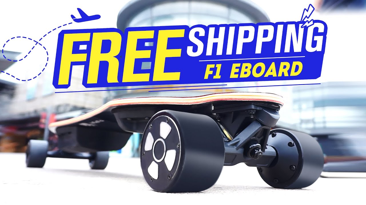 F1 Electric Skateboard Solid and Flexible Free Shipping | Flipsky