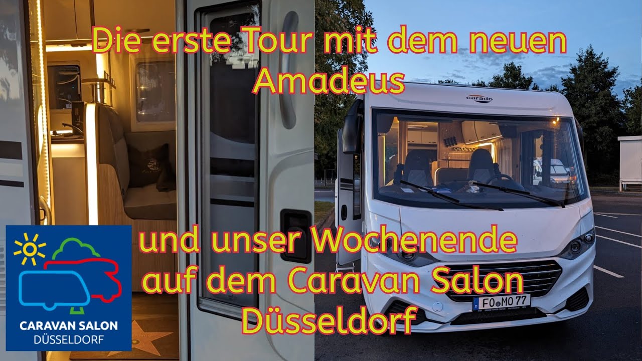 Der erste Ausflug mit unserem neuen Amadeus und unser Wochenende auf dem Caravan Salon     Vlog33/23