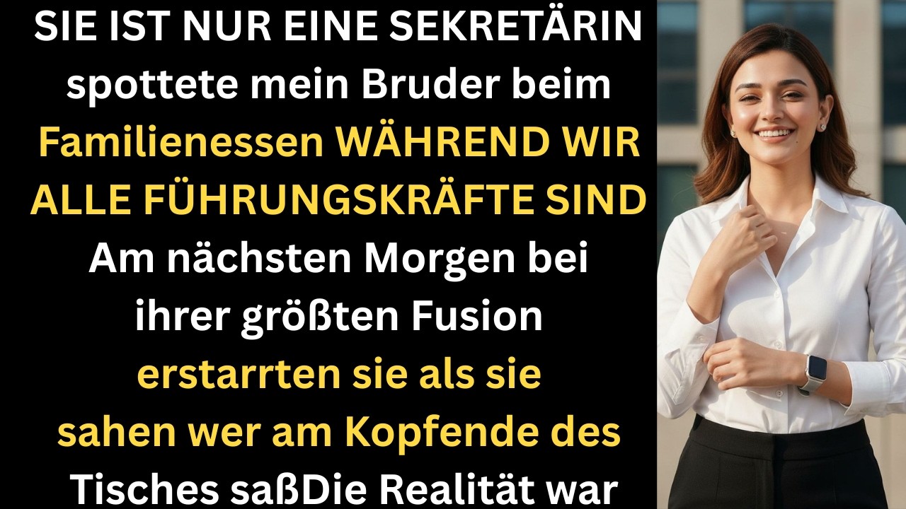 Rausgeworfen Als Nur Sekretärin Dann Brauchten Sie Die CEO-Unterschrift