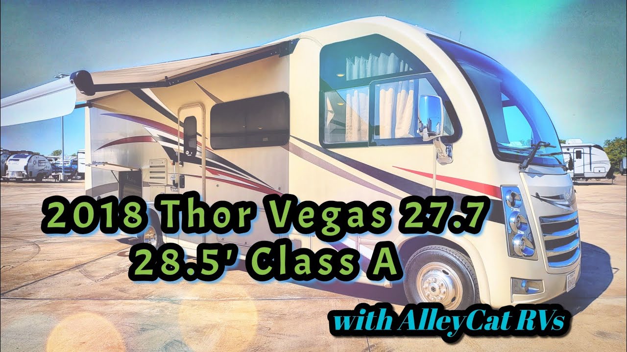 2018 Thor Vegas 27.7 Class A with AlleyCat RVs