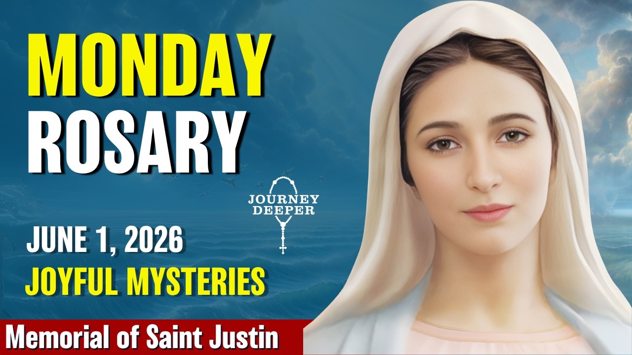 Monday Rosary ❤️ Joyful Mysteries of the Rosary ❤️ June 1,  2026 VIRTUAL ROSARY