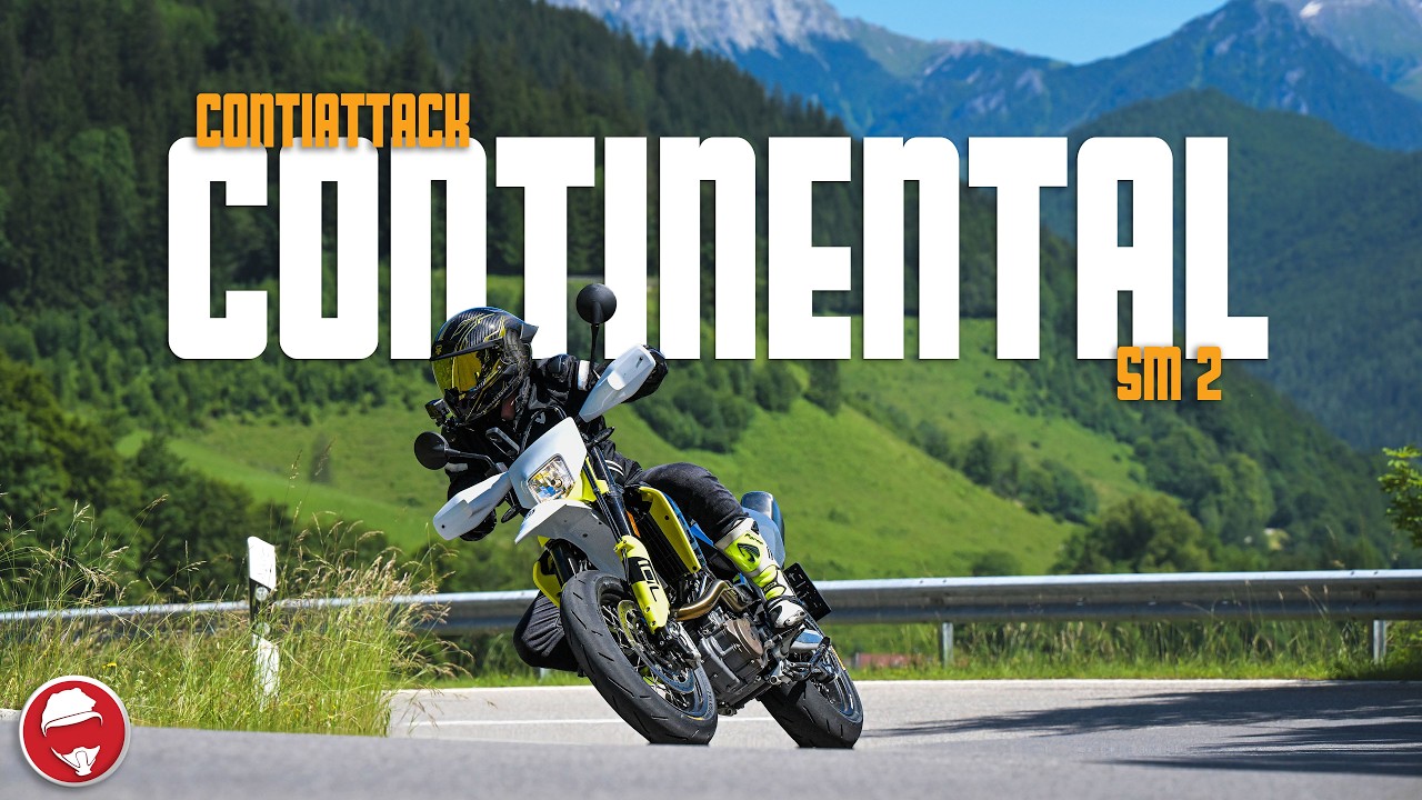 Od motocykli sportowych do supermoto: moje pierwsze wrażenia z jazdy na oponach Continental!