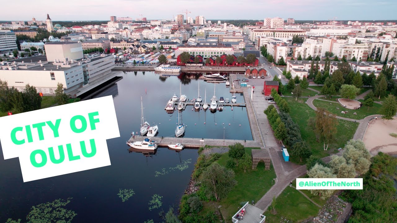 City of Oulu 2023 - Drone view