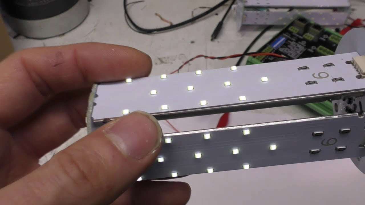Custom LED assemblies for a large installation