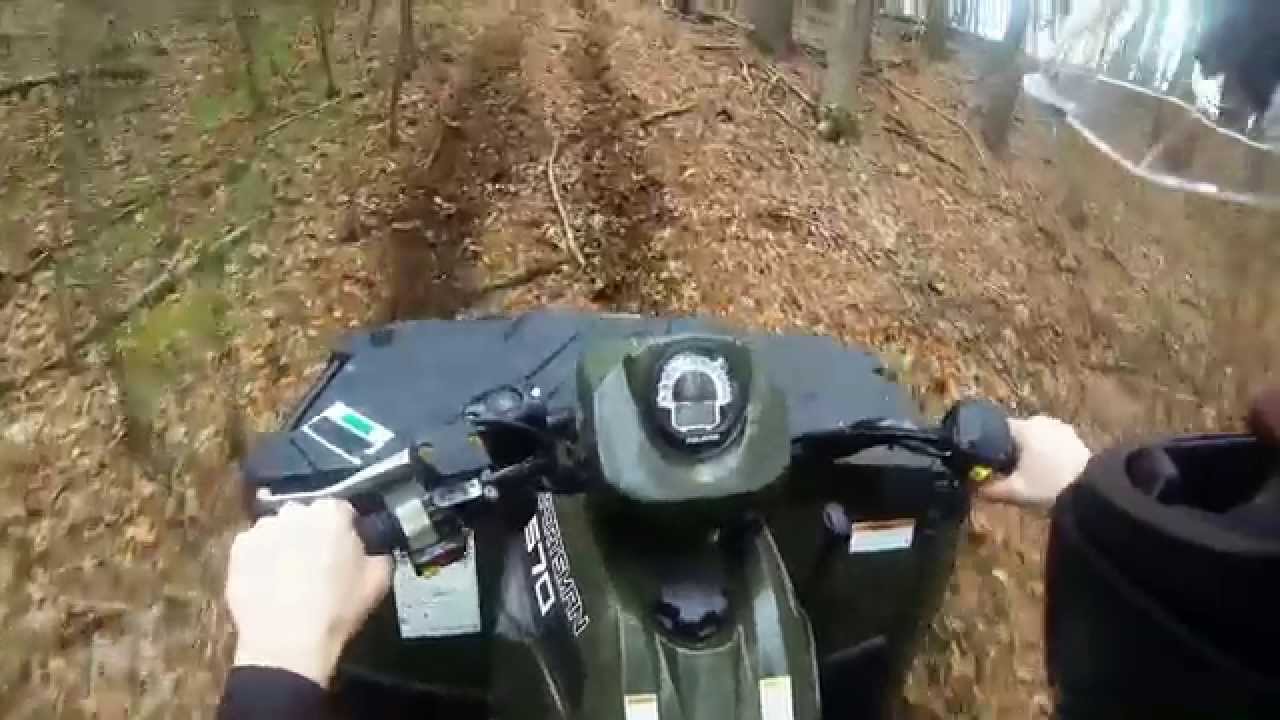 SPORTSMAN 570 w/o EPS Hill Climbs - Drifting - Deep Water