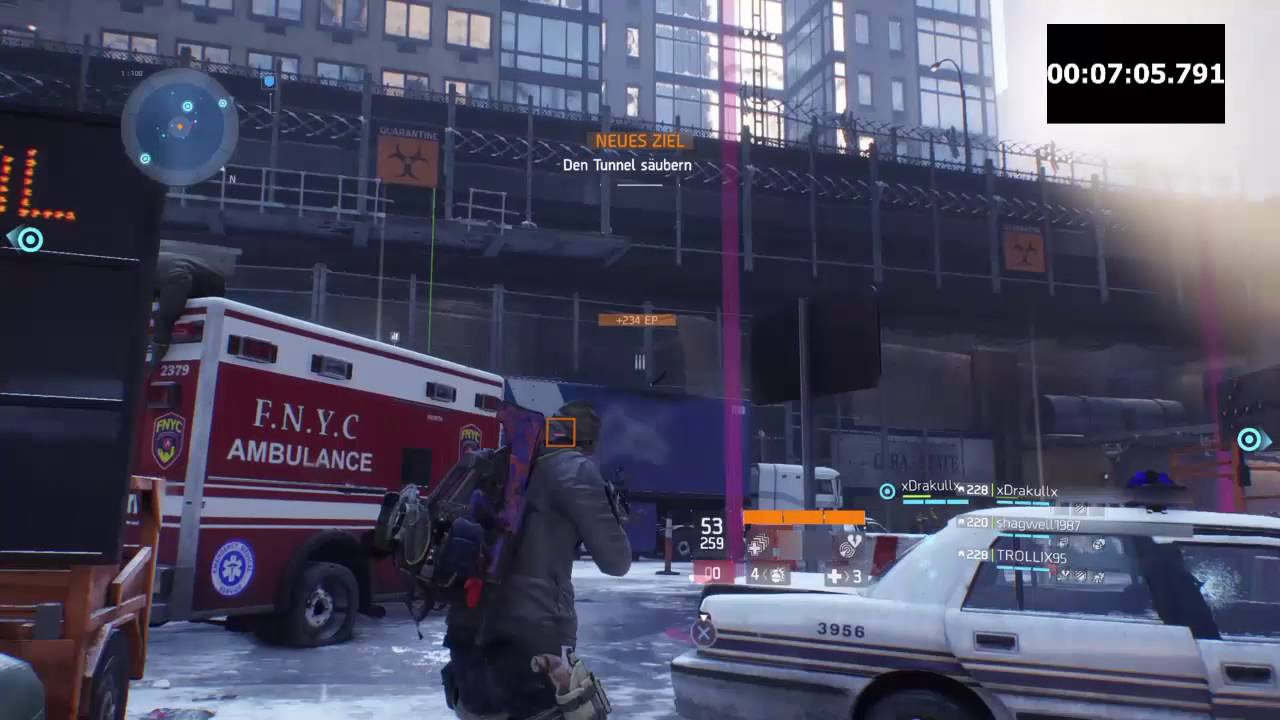 Lincoln Tunnel Speedrun - 10:45 Recorded Time on PS4 - Lincoln Tunnel Checkpoint Challenge Mode