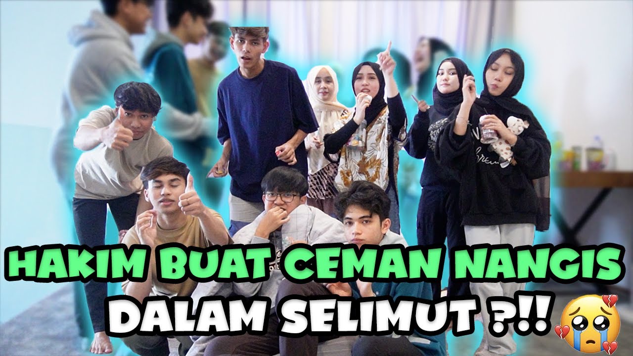 HAKIM BUAT CEMAN NANGIS DALAM SELIMUT ?!! // CHALLENGE TEKA SIAPA PUKUL DALAM SELIMUT