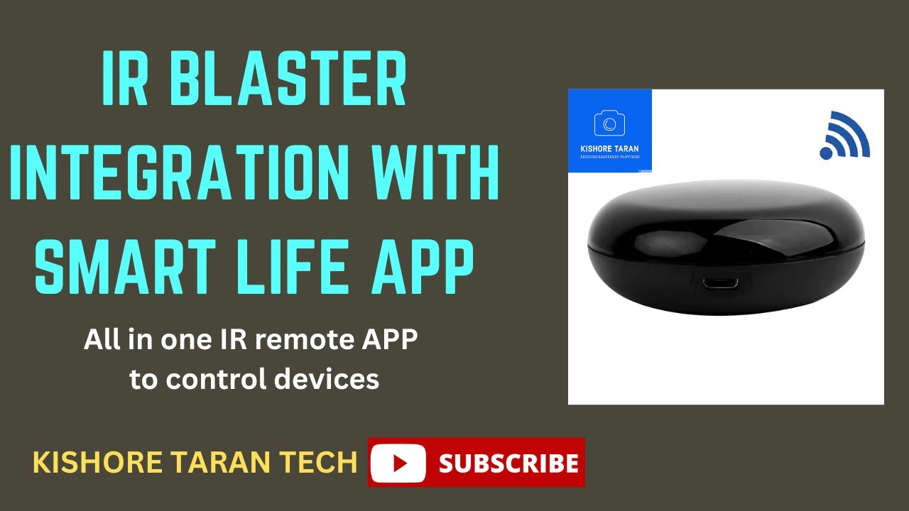 Home Automation - IR Blaster integrated with Smart Life App and control all devices