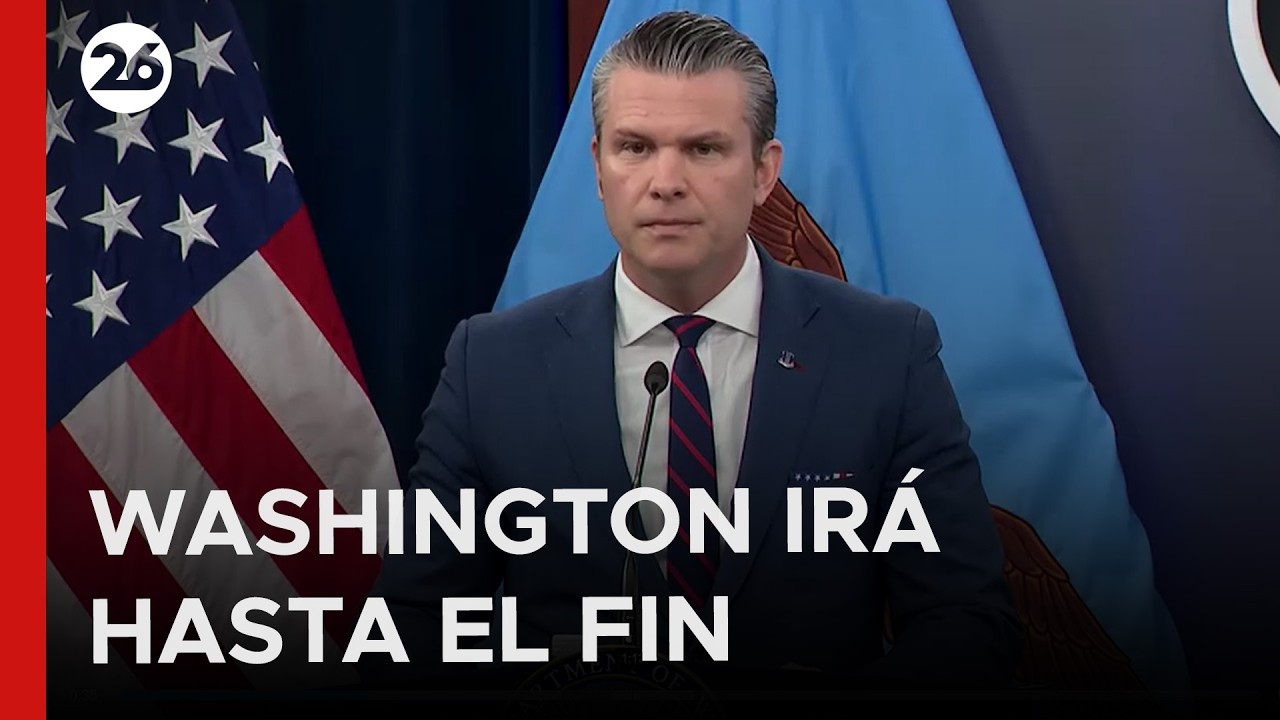 🇺🇸🇮🇷 EEUU NO DESCARTA ENVIAR TROPAS DE TIERRA A IRÁN | Pete Hegseth fijó la postura del Pentágono
