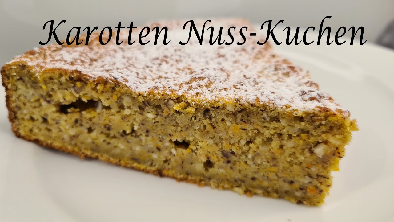 Thermomix®  TM31 - TM5 - TM6  Karotten-Nuss-Kuchen