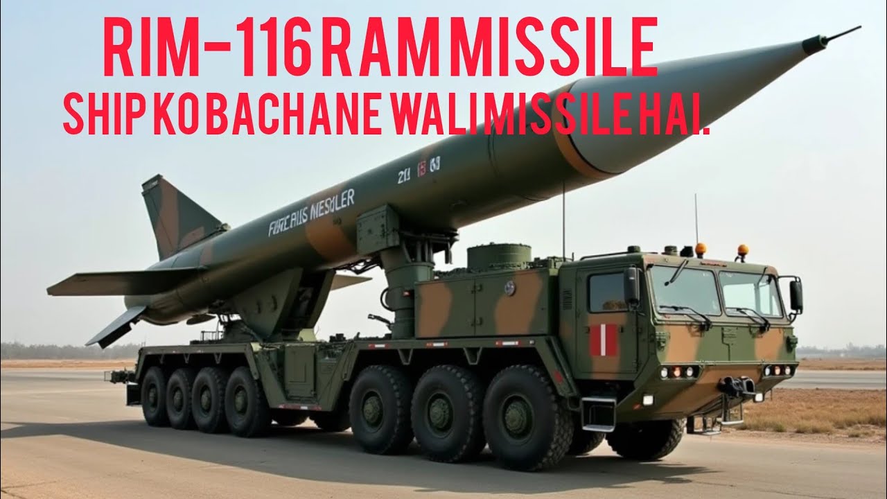 RIM-116 RAM Missile Explained | Deadly Naval Defense Weapon