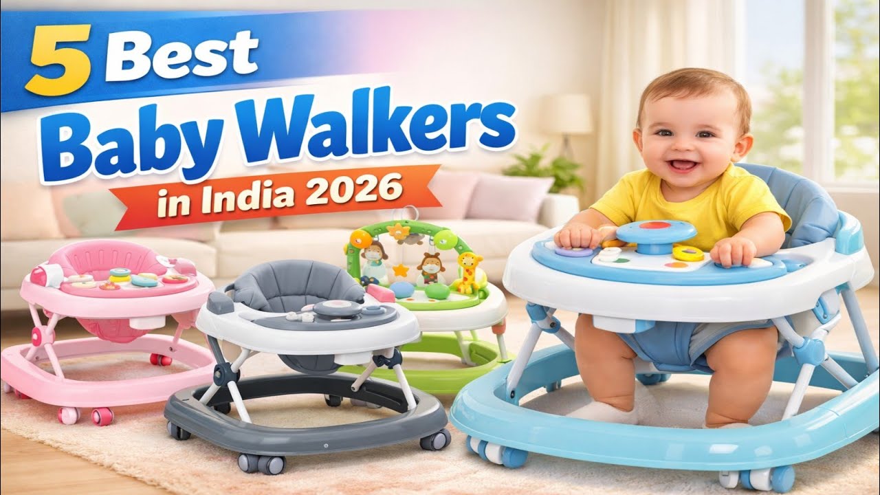 5 Best baby walker in india 2026 | Best baby walker for 6 to 18 months | Best baby walker review