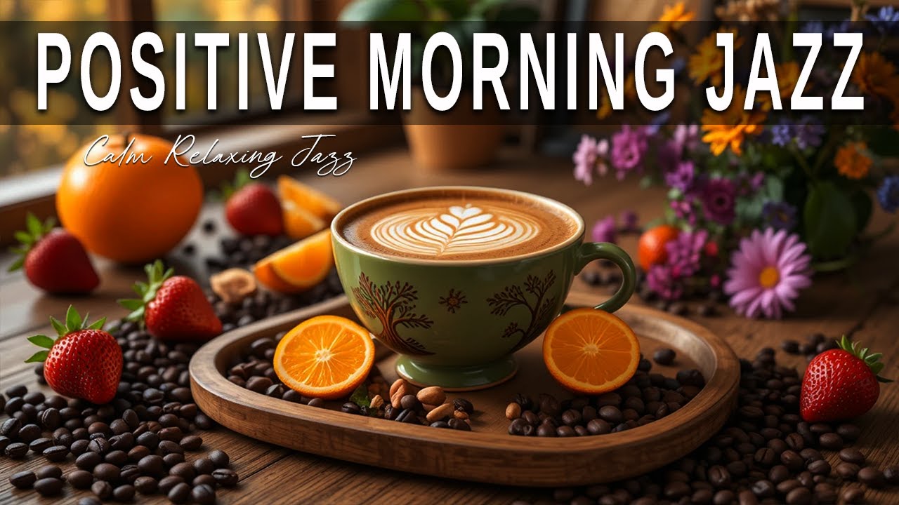 Positive Morning Jazz ☕ Bossa Nova background for Great Moods, Stress Relief & Relaxing