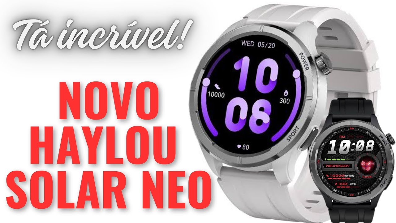 HAYLOU SOLAR NEO - CUSTA BARATO, ATENDE LIGAÇÕES, NOTIFICA TUDO E TEM 120 MODOS ESPORTIVOS + STRAVA!